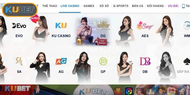 Live casino Kubet